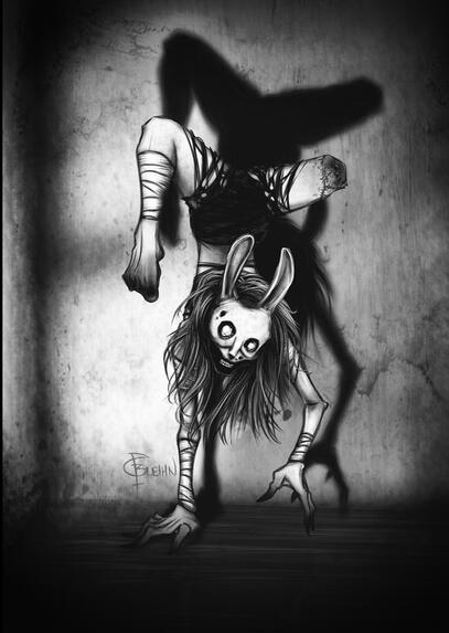The bad luck rabbit