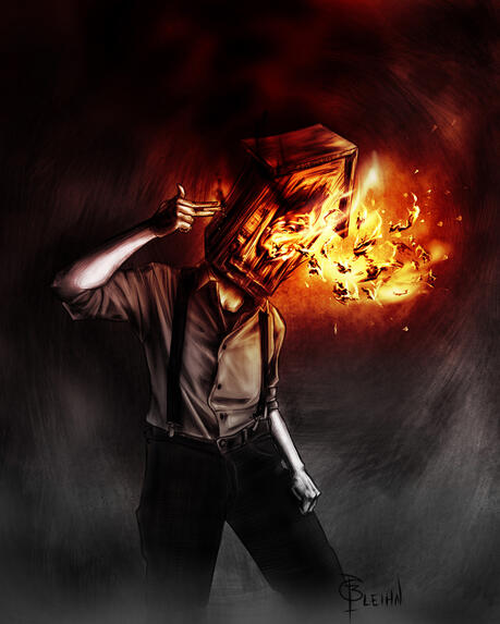 Burning memories